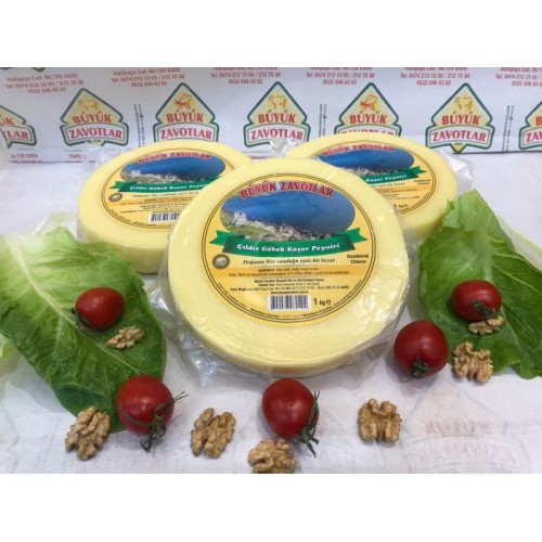 Çıldır Göbek Kaşar Peyniri Şirden Mayalı 1 kg