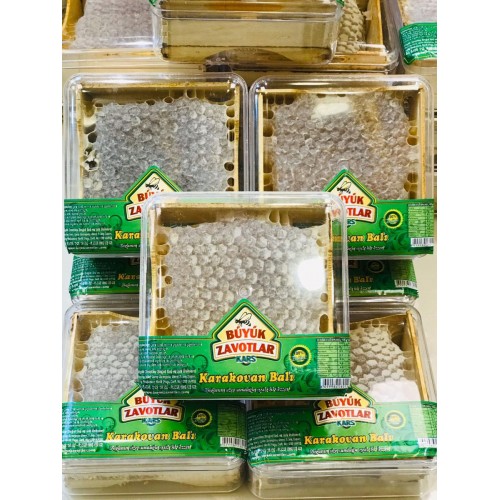Organik Çıldır Karakovan Petekli Balı (KASET) 400 gram Organik Çıldır Karakovan Petekli Balı (KASET) 400 gram